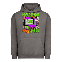 Pigment Tornado Horror movies and chill Urban Hoodie - NancyCooperArtShop