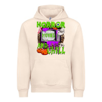 Sandshell Horror movies and chill Urban Hoodie - NancyCooperArtShop