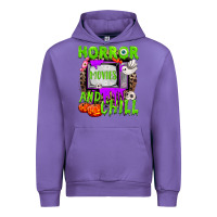 Tulip Horror movies and chill Urban Hoodie - NancyCooperArtShop