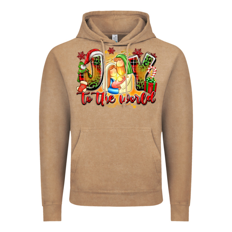 Joy To The World Vintage Hoodie by texasbilliewilder | Teevron