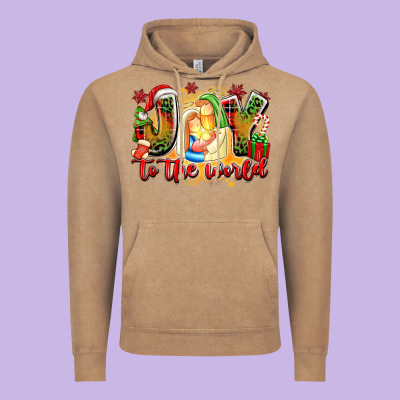 Joy To The World Vintage Hoodie Designed By Texasbilliewilder