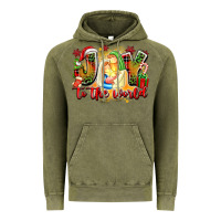 Vintage Olive joy to the world Vintage Hoodie - texasbilliewilder