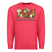Cardinal chicken   coffee cups Premium Sweatshirt - MaliasSmallBusiness