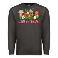 Smoke chicken   coffee cups Premium Sweatshirt - MaliasSmallBusiness