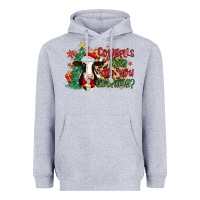 Heather Grey cowbells ring are you listening Heavyweight Hoodie - MaliasSmallBusiness