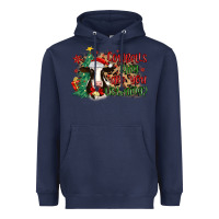 Navy cowbells ring are you listening Heavyweight Hoodie - MaliasSmallBusiness