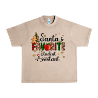 French Oak santa's favorite student assistant Urban Heavy Tee - AdoDesignShop