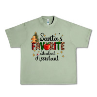 Oil Green santa's favorite student assistant Urban Heavy Tee - AdoDesignShop