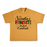 Santa's Favorite Student Assistant Urban Heavy Tee | Teevron