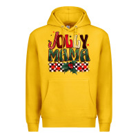 Lemon Christmas jolly mama Premium Hoodie - BarkalooDesign