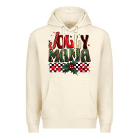 Sandshell Christmas jolly mama Premium Hoodie - BarkalooDesign