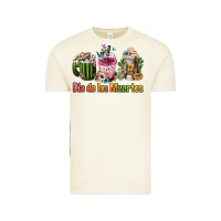 Vintage Arctic mexican día de los muertos coffee cups Vintage Tee - FaDigitalArtStudio