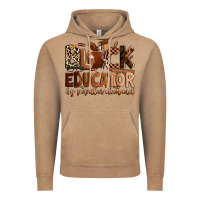 Vintage Coffee Black educator by popular demand Vintage Hoodie - Zillion Design Studio