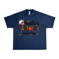 Navy santa's favorite substitute Urban Heavy Tee - AdoDesignShop