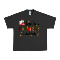 Pigment Black santa's favorite substitute Urban Heavy Tee - AdoDesignShop
