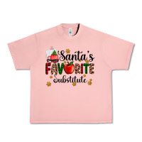 Salmon santa's favorite substitute Urban Heavy Tee - AdoDesignShop