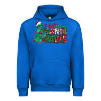 Cobalt i believe in santa paws Urban Hoodie - texasbilliewilder