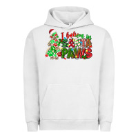 Pigment Lunar Rock i believe in santa paws Urban Hoodie - texasbilliewilder