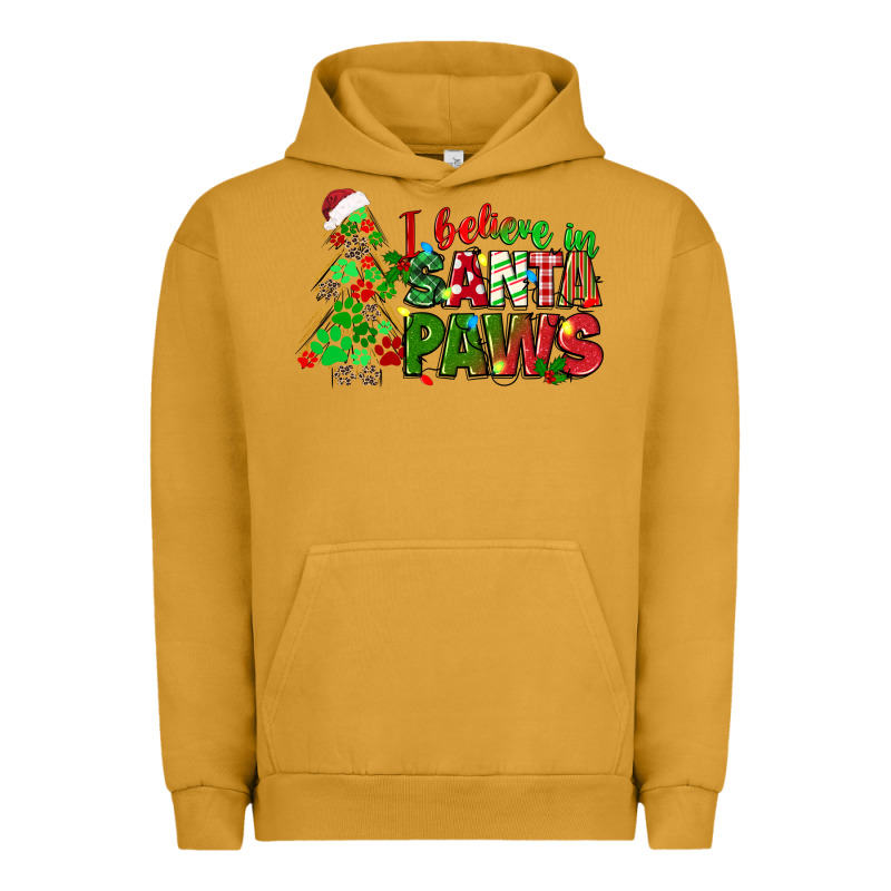 I Believe In Santa Paws Urban Hoodie by texasbilliewilder | Teevron
