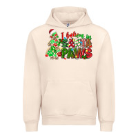 Sandshell i believe in santa paws Urban Hoodie - texasbilliewilder