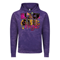 Cloud Purple Black girl magic Vintage Hoodie - Zillion Design Studio