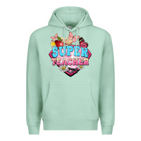 Seafoam super teacher Premium Hoodie - BarkalooDesign