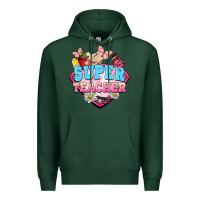 Sports Green super teacher Premium Hoodie - BarkalooDesign