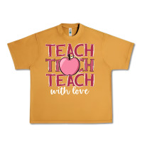Peanut Butter teach with love Urban Heavy Tee - JahusDesignShop