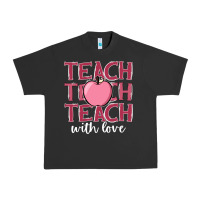 Pigment Black teach with love Urban Heavy Tee - JahusDesignShop