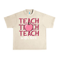 Sandshell teach with love Urban Heavy Tee - JahusDesignShop