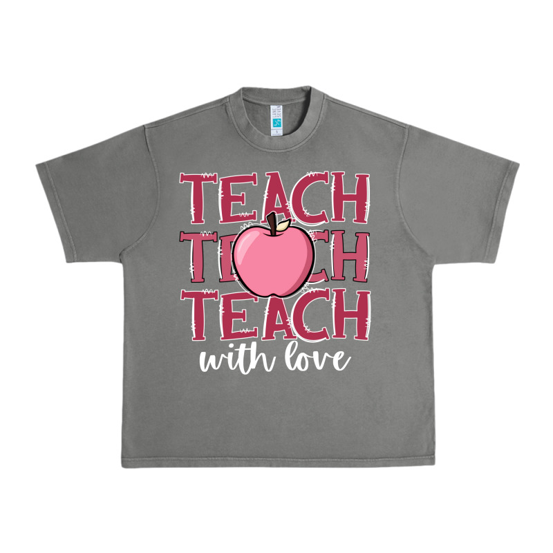 Teach With Love Urban Heavy Tee by JahusDesignShop | Teevron