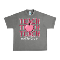 Tornado teach with love Urban Heavy Tee - JahusDesignShop