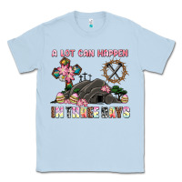 Dusty Blue easter a lot can happen in three days Classic Tee - AdoDesignShop