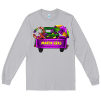 Moon Dust mardi grass umbrella with truck Long Sleeve Tee - AdoDesignShop