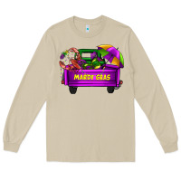 Mushroom mardi grass umbrella with truck Long Sleeve Tee - AdoDesignShop