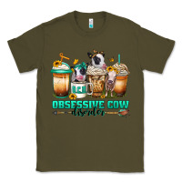 Army Green ocd obsessive cow disorder coffee cups Classic Tee - Jasminsmagicworld