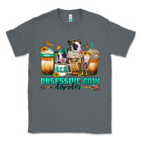 Charcoal Heather ocd obsessive cow disorder coffee cups Classic Tee - Jasminsmagicworld