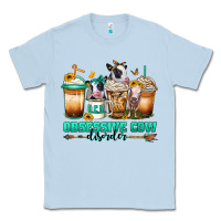 Dusty Blue ocd obsessive cow disorder coffee cups Classic Tee - Jasminsmagicworld