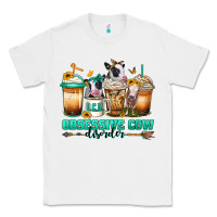 White ocd obsessive cow disorder coffee cups Classic Tee - Jasminsmagicworld