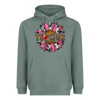 Sage western teacher sunflower Heavyweight Hoodie - NancyCooperArtShop
