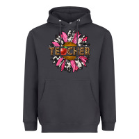Smoke western teacher sunflower Heavyweight Hoodie - NancyCooperArtShop