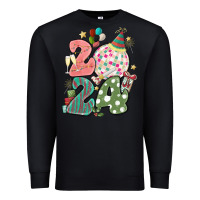 Black 2024 happy new year Premium Sweatshirt - MaliasSmallBusiness