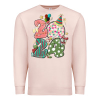 Pale Pink 2024 happy new year Premium Sweatshirt - MaliasSmallBusiness