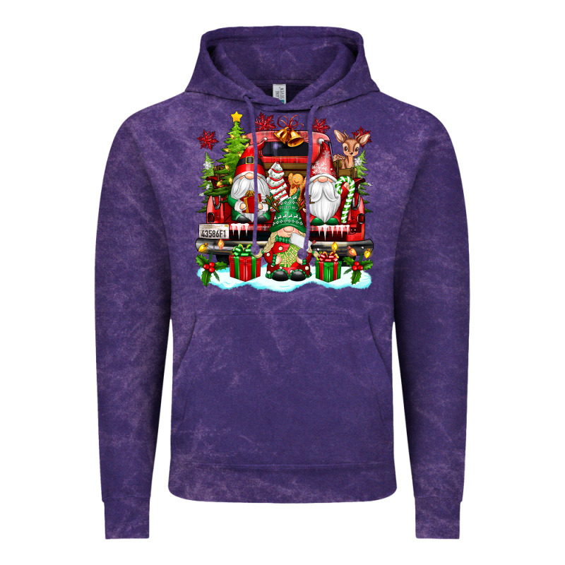 Christmas Gnome Truck Vintage Hoodie by texasbilliewilder | Teevron