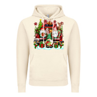 Vintage Artic christmas gnome truck Vintage Hoodie - texasbilliewilder