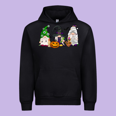Halloween Gnomes Urban Hoodie Designed By Nancycooperartshop