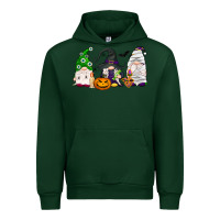 Forest Green Halloween gnomes Urban Hoodie - NancyCooperArtShop