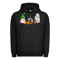 Pigment Black Halloween gnomes Urban Hoodie - NancyCooperArtShop