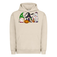 Pigment French Oak Halloween gnomes Urban Hoodie - NancyCooperArtShop