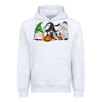 White Halloween gnomes Urban Hoodie - NancyCooperArtShop